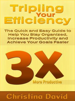 cover image of Tripling Your Efficiency